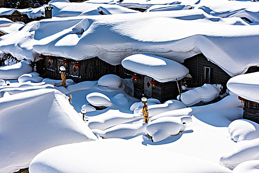 黑龙江雪乡风景