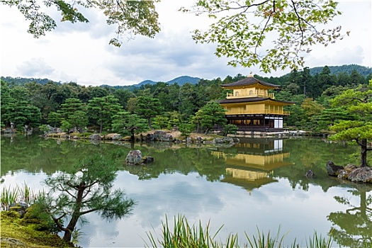金阁寺,庙宇,金亭,京都,日本