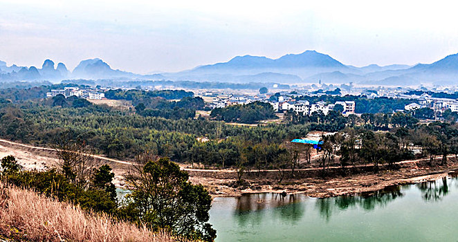 江西省鹰潭市龙虎山国家地质景区自然景观