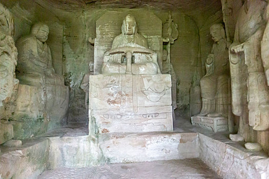 重庆大足石刻之北山石刻,泗州大圣龛,第177龛