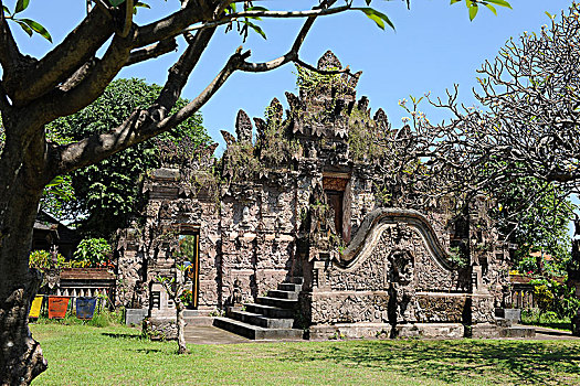 印度尼西亚,巴厘岛,庙宇,女神,稻米,灌溉,建造,15世纪