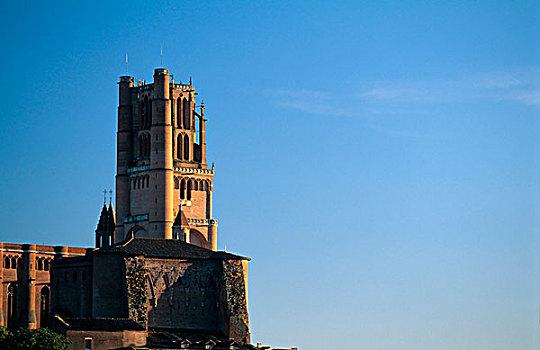 大教堂,13世纪,阿尔比,法国