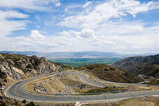 新疆布尔津沿途公路