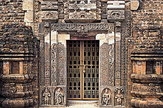 入口,神祠,遗迹,佛教,寺院,奥里萨帮,东印度,印度,亚洲