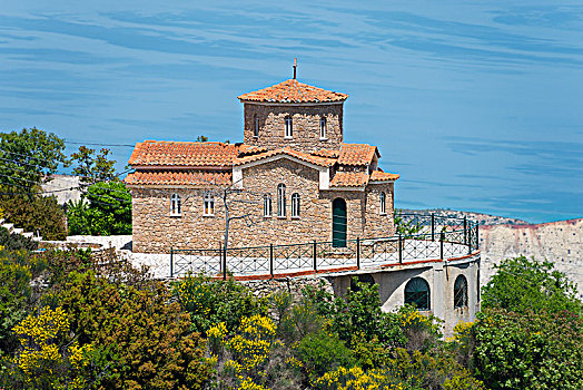 教堂,伯罗奔尼撒半岛,希腊,欧洲
