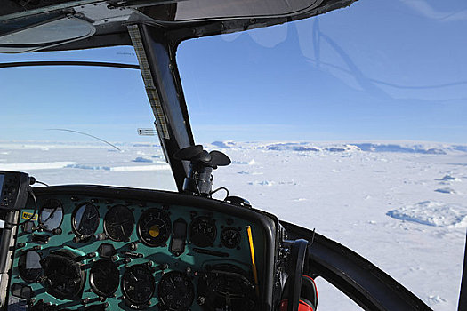 驾驶室,直升飞机,飞跃,南极,风景,雪丘岛,半岛
