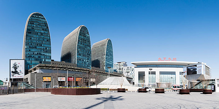 北京北站广场