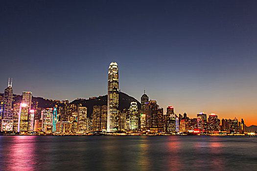 中国,香港,天际线