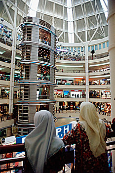 马来西亚,吉隆坡,室内,市中心,购物