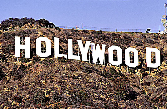 美国,加利福尼亚,好莱坞,著名,文字