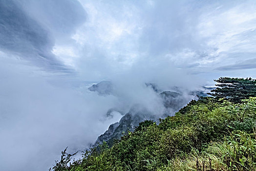 江西省九江市庐山风景区自然景观