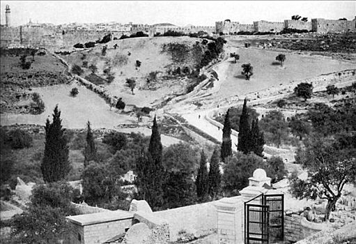花园,圣城,耶路撒冷