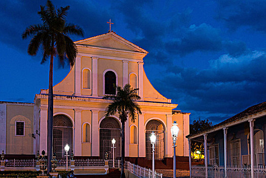 古巴,特立尼达,世界遗产,教堂,圣三一教堂