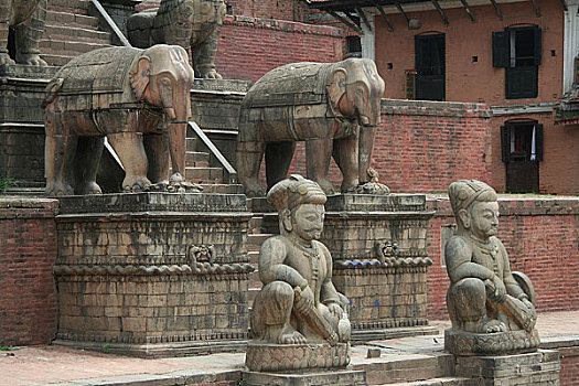 尼泊尔雕塑
