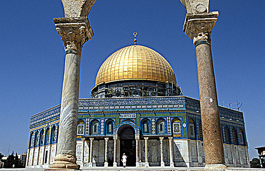 以色列,圆顶清真寺,耶路撒冷
