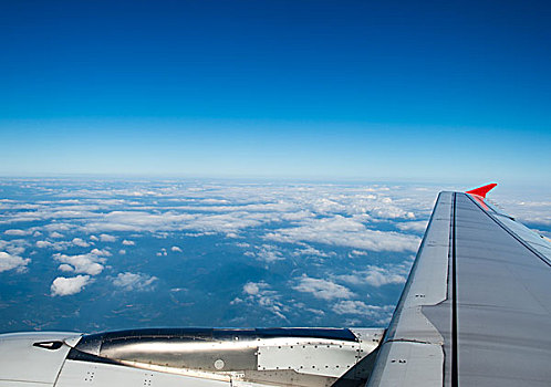 飞机,飞行,天空,风景,窗户