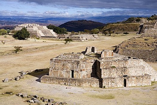 考古,遗址,古老,首府,瓦哈卡,墨西哥
