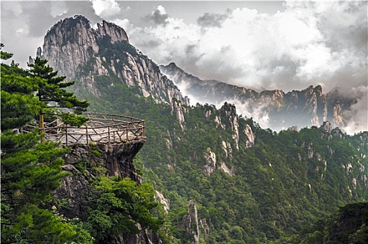 黄山,平台