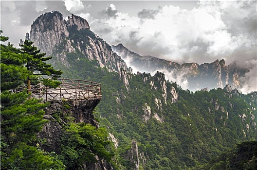 黃山,平臺(tái)