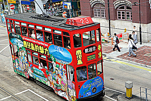 有轨电车,上环,香港