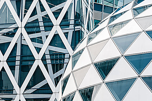 现代建筑,玻璃,钢铁
