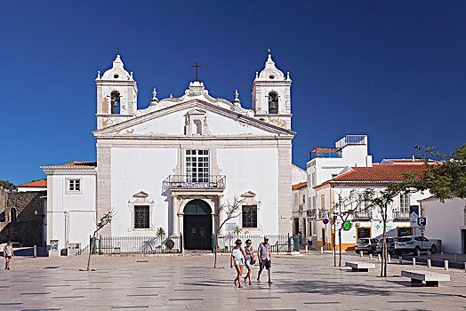 圣玛丽亚教堂,共和国,拉各斯,阿尔加维,葡萄牙,欧洲