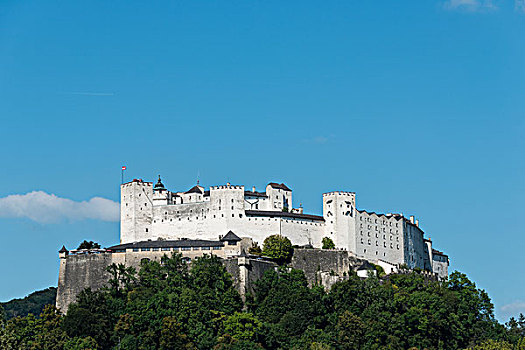 霍亨萨尔斯堡城堡,城堡,萨尔茨堡,奥地利,欧洲