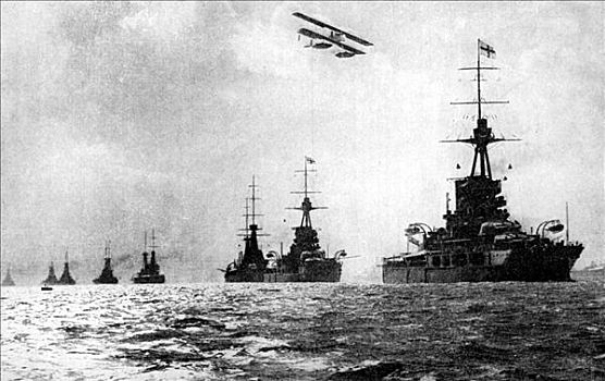 水上飞机,英国,船队,北海,第一次世界大战