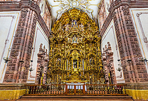 主祭台,瓦伦西亚,教堂,瓜纳华托,城市,墨西哥