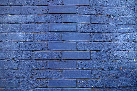 蓝色,涂绘,砖,背景,墙壁,纹理,老