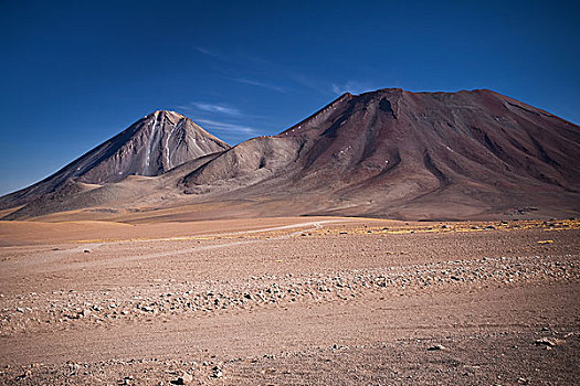 火山,边界,智利,玻利维亚