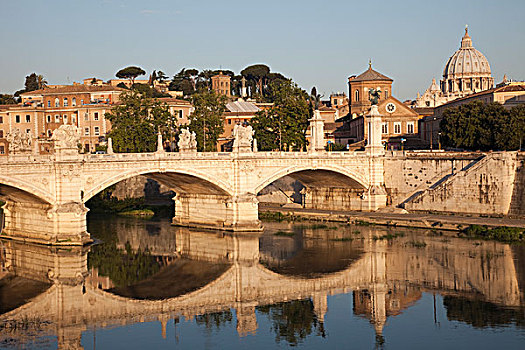 意大利,罗马,桥,梵蒂冈
