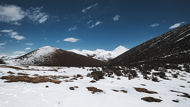 贡嘎雪山