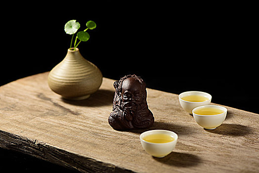 紫砂茶壶茶杯茶具方壶茶文化茶艺茶宠达摩