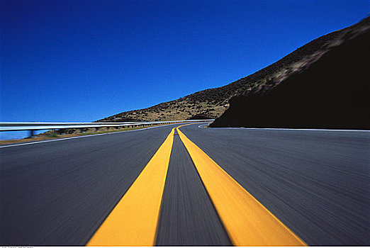 道路,哈雷阿卡拉火山口,毛伊岛,夏威夷,美国