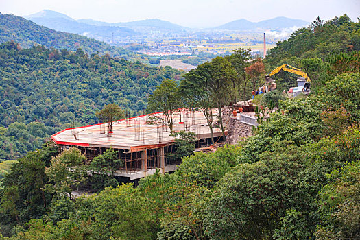 造房子,山,建设