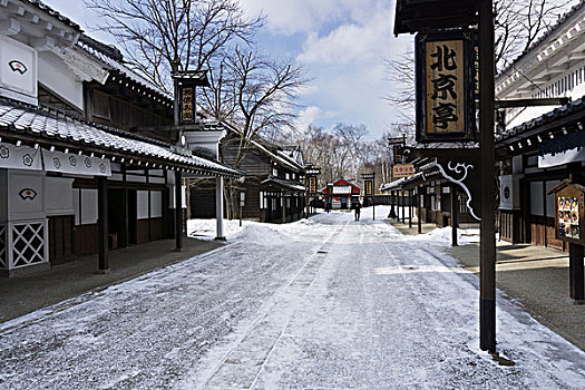 日本北海道风光