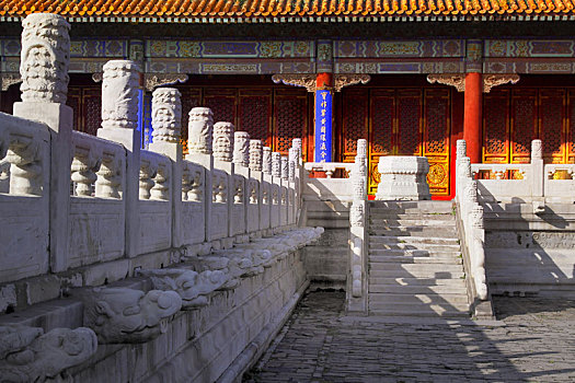 北京故宫内廷外东路的皇极殿