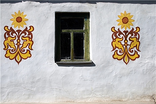 窗户,乌克兰人,房子