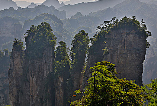 山景,顶峰,黄色,石头,乡村,山,区域,五陵塬,地区