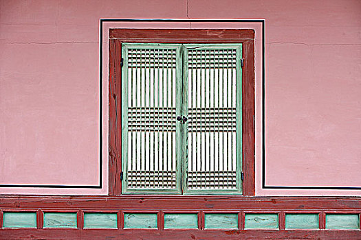 昌德宫,窗户,韩国