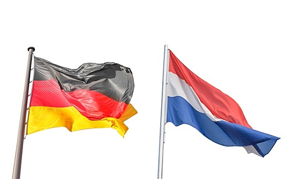 德国,荷兰,旗帜