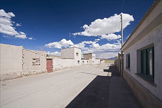 小镇,高原,玻利维亚,南美