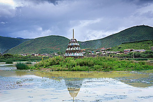 藏教的塔