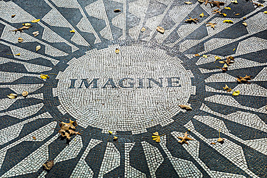 美国,纽约,中央公园,纪念,想像,草莓,地点