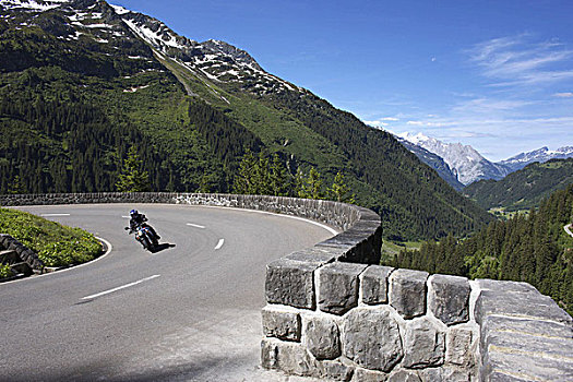 摩托车手,瑞士,欧洲