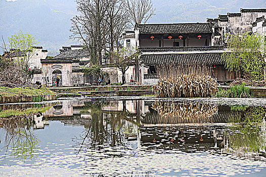 黃山呈坎镇风光