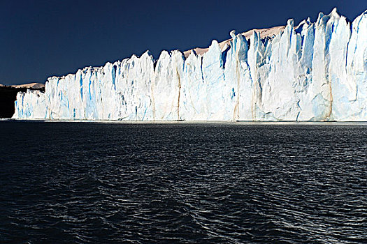 悬崖,莫雷诺冰川,阿根廷湖,卡拉法特,巴塔哥尼亚,阿根廷,南美