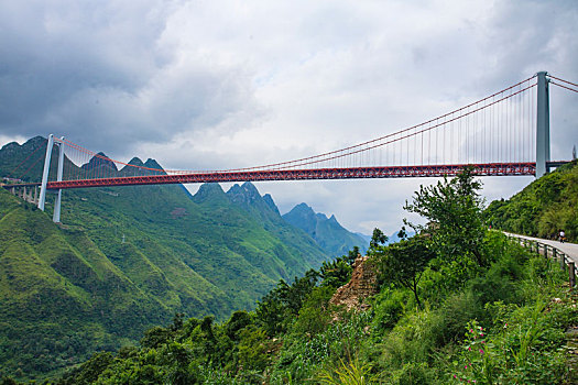 坝陵河大桥,山水,桥梁,山,云雾,峡谷,贵州,自然,风景,兴义