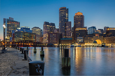 波士顿港图片